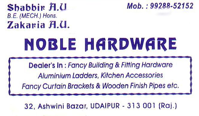 Noble Hardware